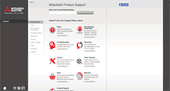 Desktop Screenshot of mitsubishi-tv.com